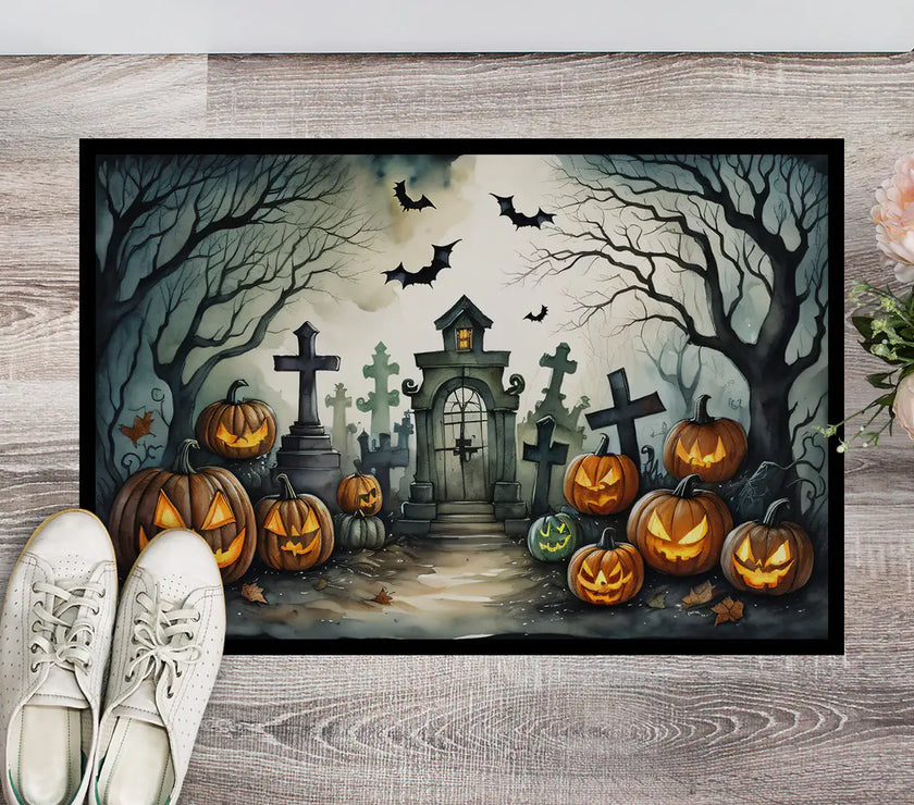Spooky Haunt Welcome Mat