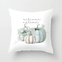 Festive Pumpkin Pillow Cover