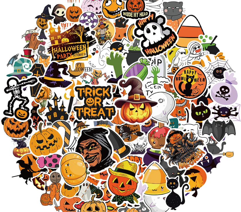 Winthrop 100ct Festive Halloween Stickers