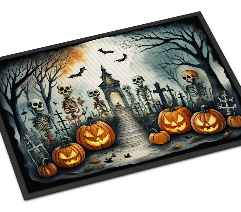 Creepy Welcome Halloween Mat