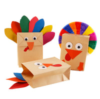 Thanksgiving Turkey Puppet Kit for Kids