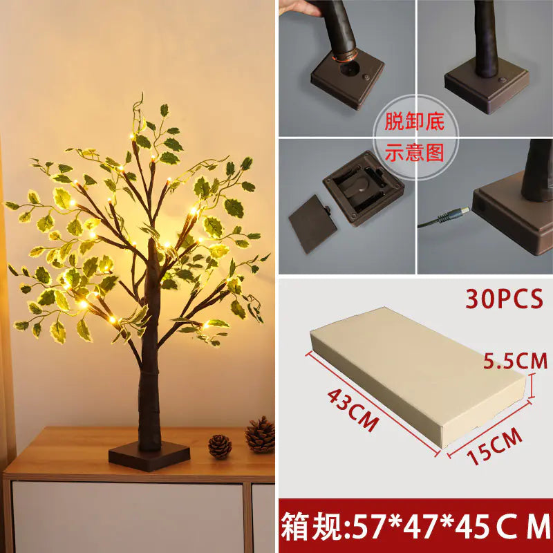 Festive Glow LED Tree Lamp