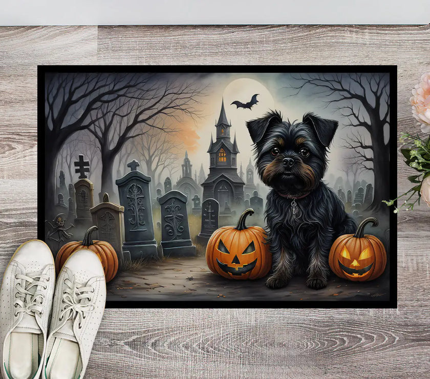 Affenpinscher Fright Night Mat
