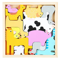 Playful Pals 3D Wood Puzzle