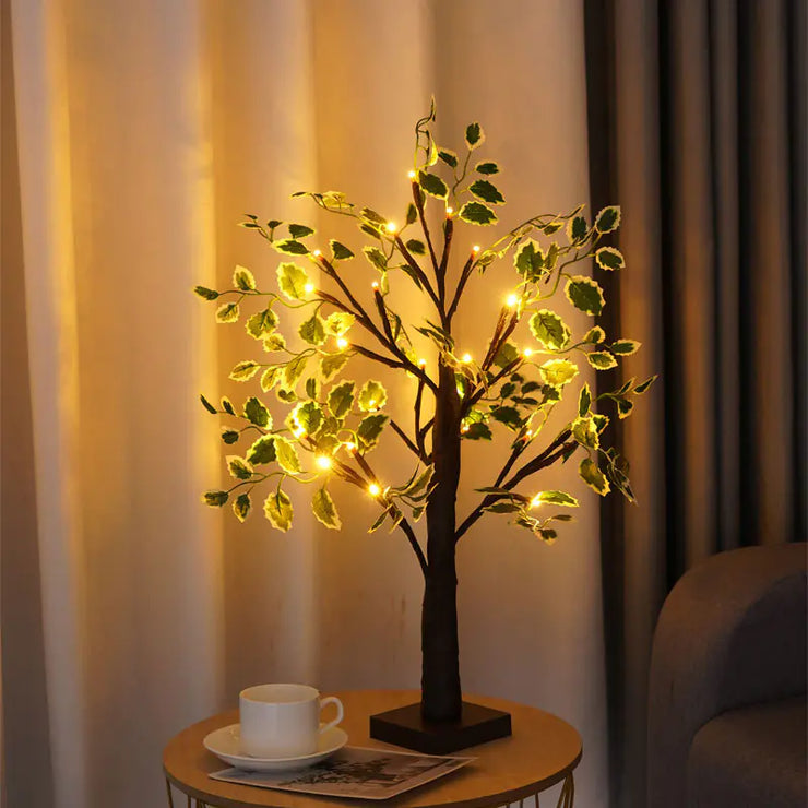 Festive Glow LED Tree Lamp