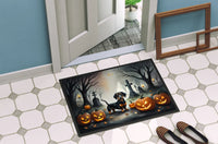 Dachshund Halloween Welcome Mat
