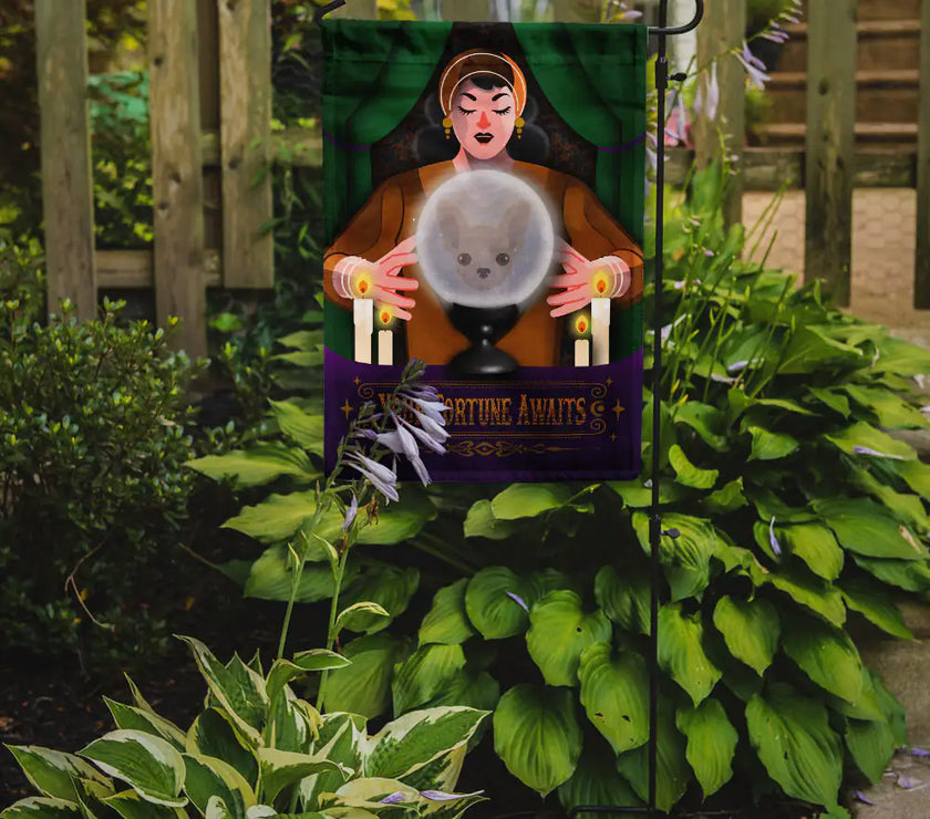 Chihuahua Spooky Season Flag