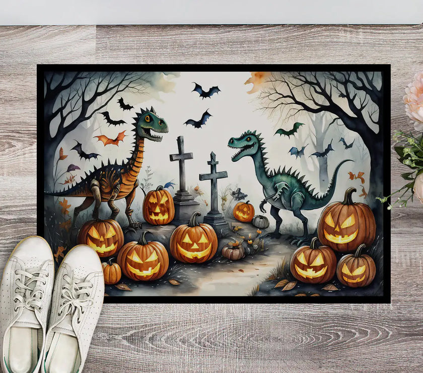 Dino Fright Night Doormat