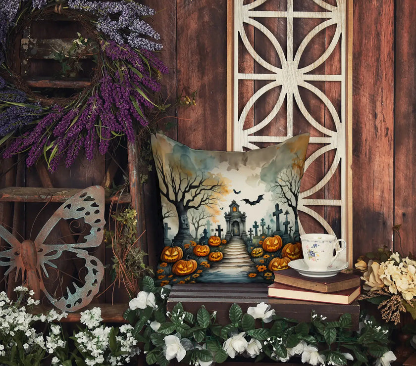 Autumn Fright Night Cushion