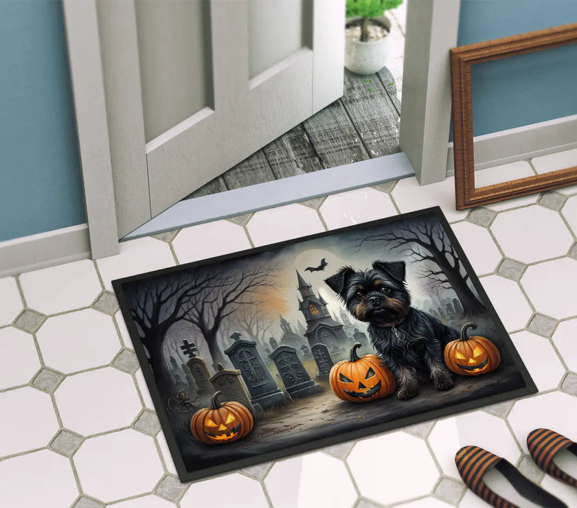 Affenpinscher Fright Night Mat